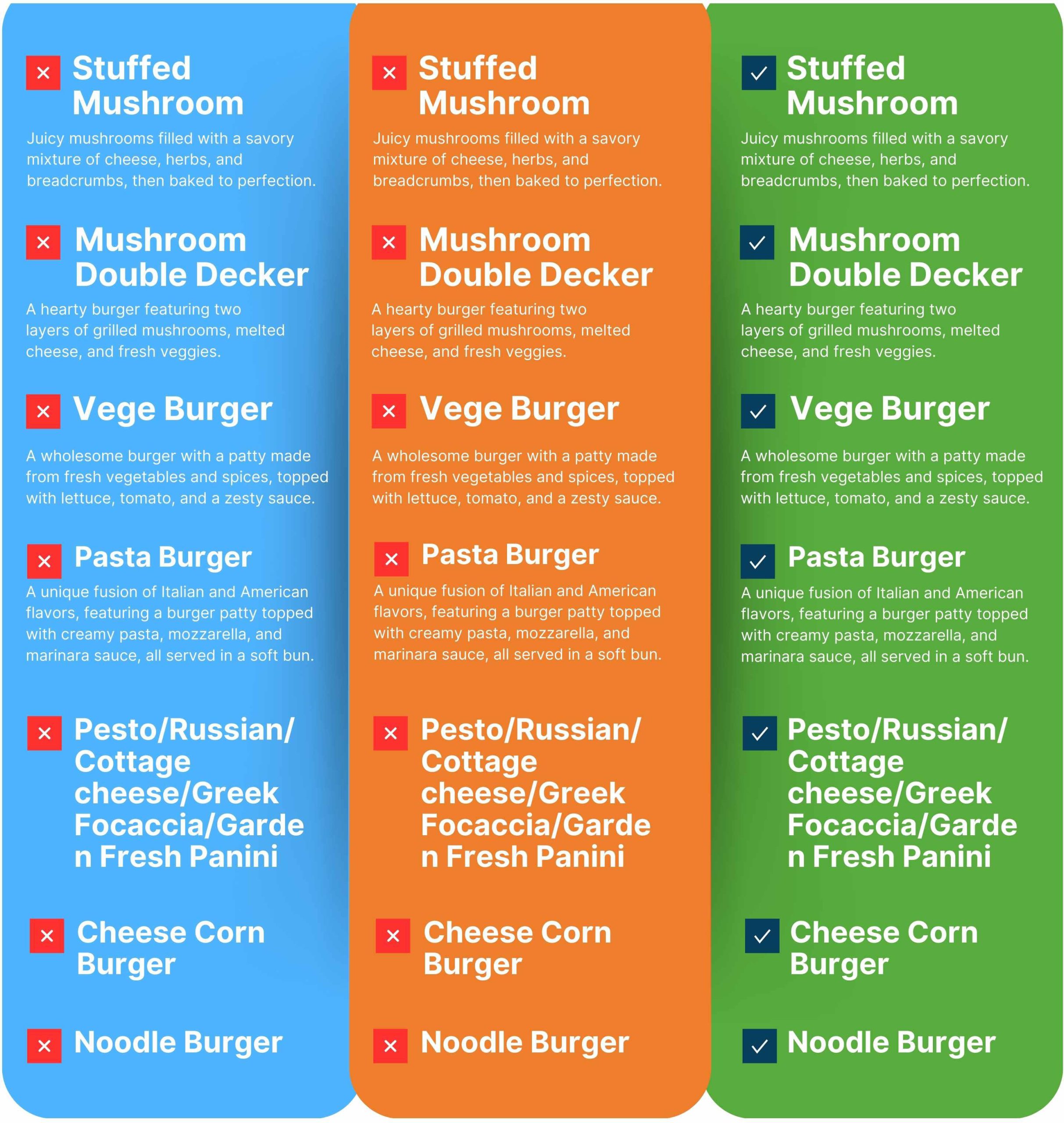 Vegetables