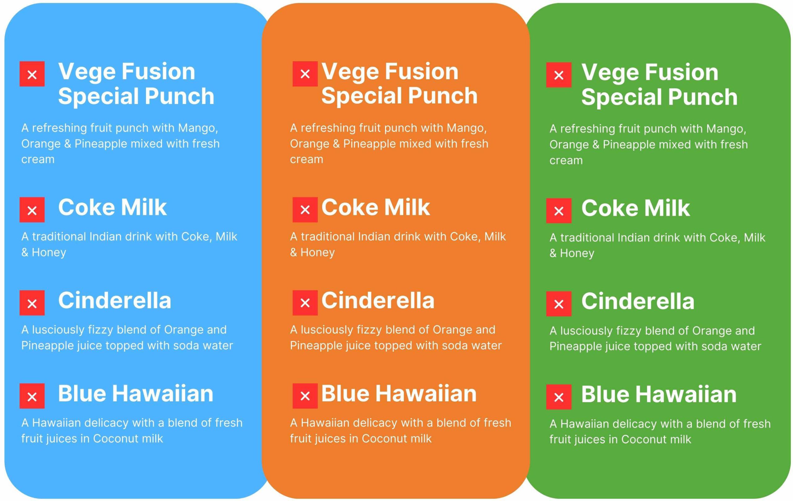 Drinks